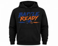 Battle Ready Blue graphic hoodie
